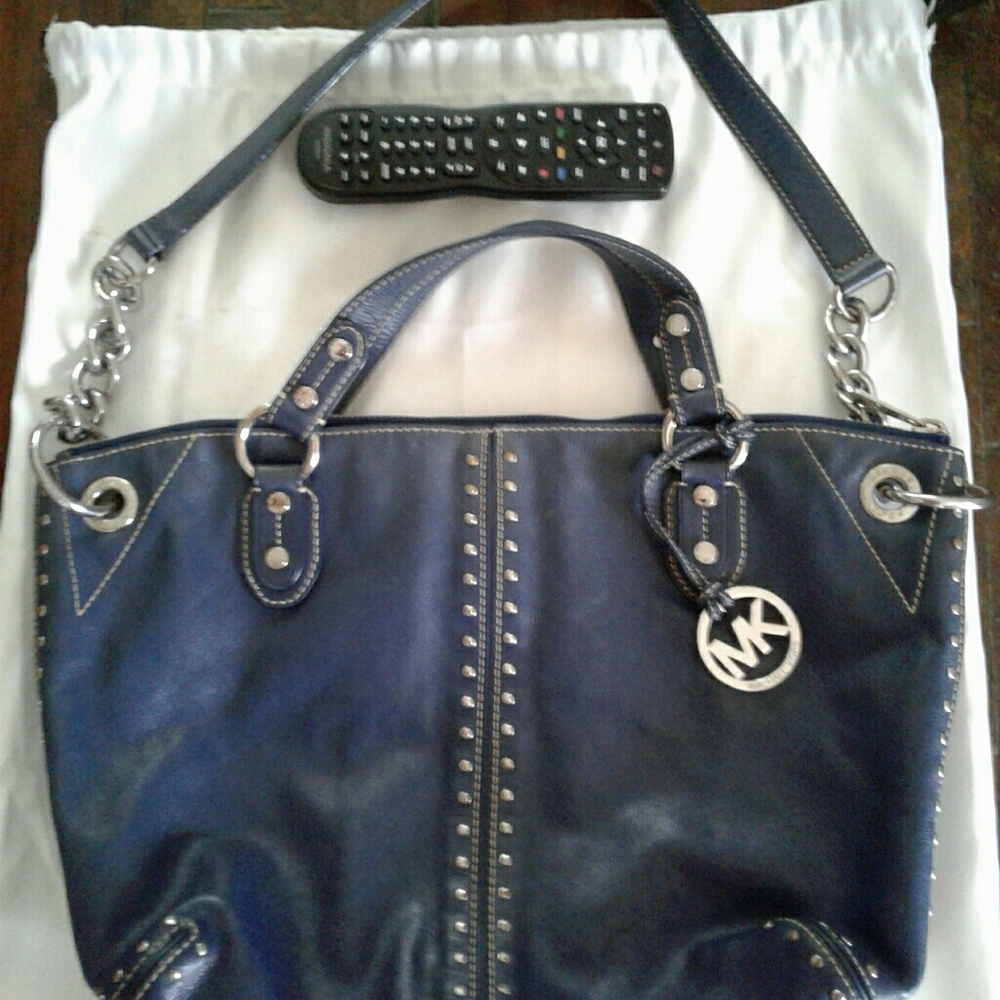 Authentic Astor Studded Michael Kors Bag